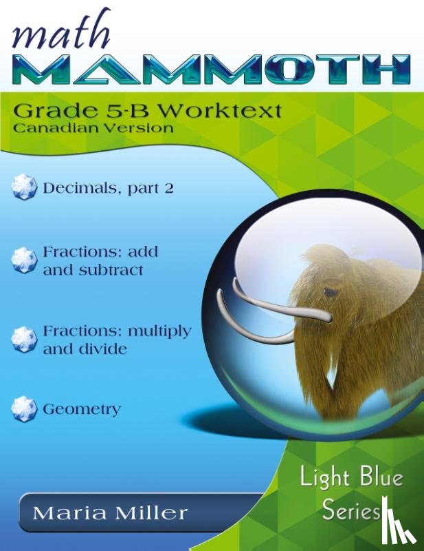 Miller, Maria - Math Mammoth Grade 5-B Worktext, Canadian Version