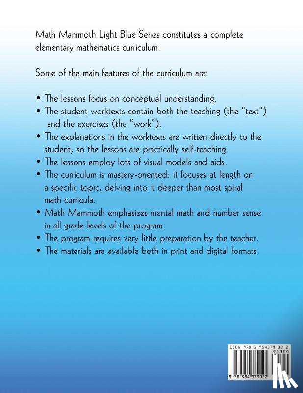 Miller, Maria - Math Mammoth Grade 8-B Worktext, Canadian Version