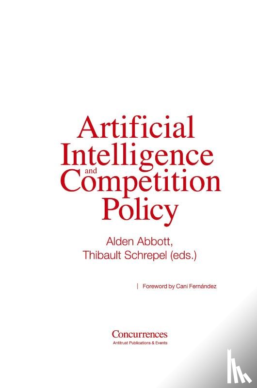  - Artificial Intelligence and Competition Policy