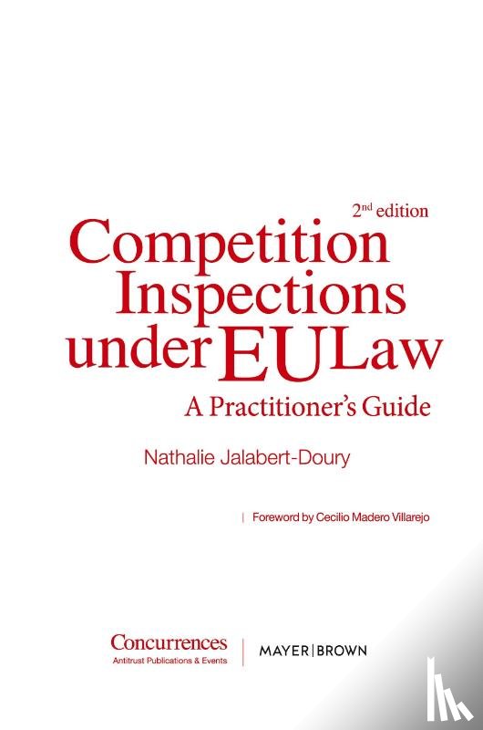 Jalabert-Doury, Nathalie - Competition Inspections under EU Law - 2nd ed.