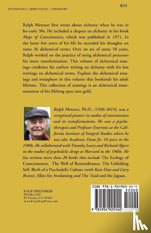 Ralph, Metzner - Alchemical Musings