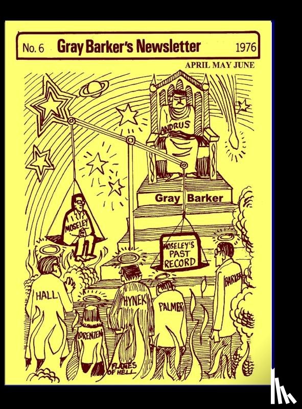 Barker, Gray - Gray Barker's Newsletter No. 6 (April,May,June) 1976