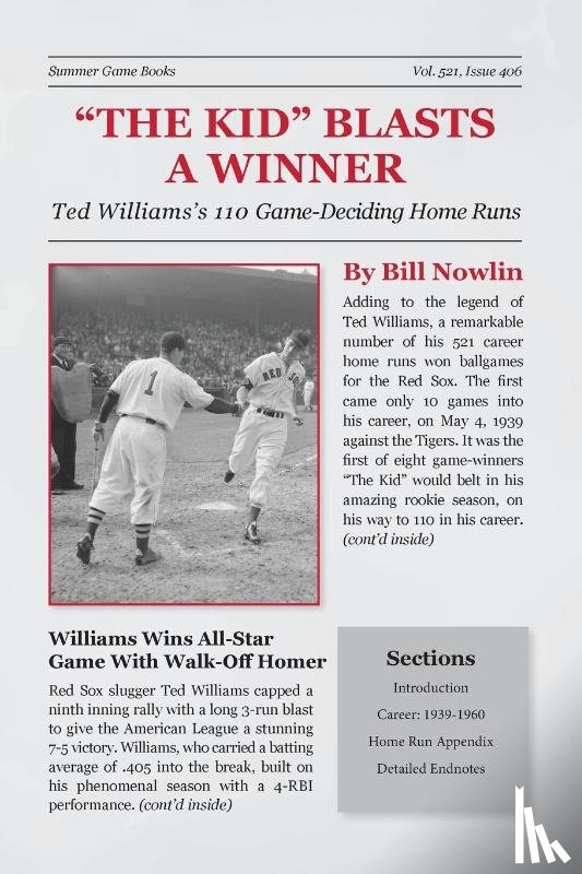 Nowlin, Bill - The Kid Blasts a Winner