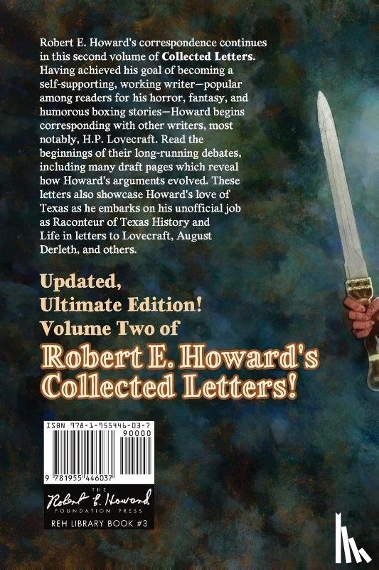 Howard, Robert E - The Collected Letters of Robert E. Howard, Volume 2