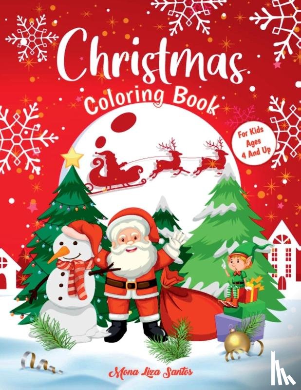 Santos, Mona Liza - Christmas Coloring Book