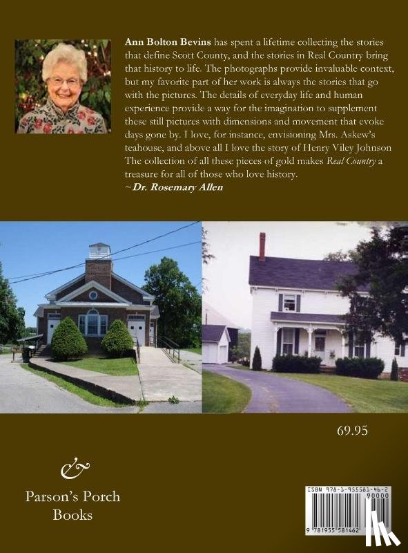 Bevins, Ann Bolton - Real Country Volume IV South Scott County, Kentucky, Central and East
