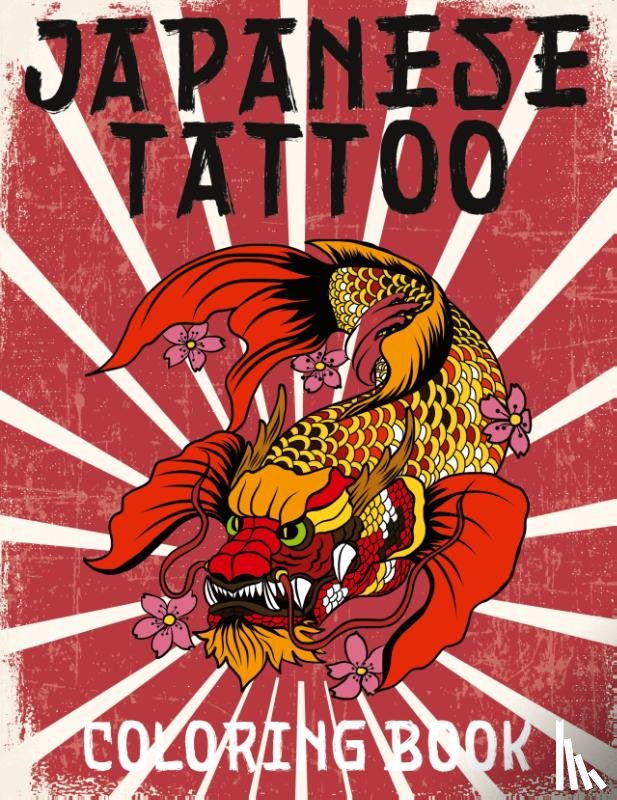 Heart, Stefan - Japanese Tattoo Coloring Book