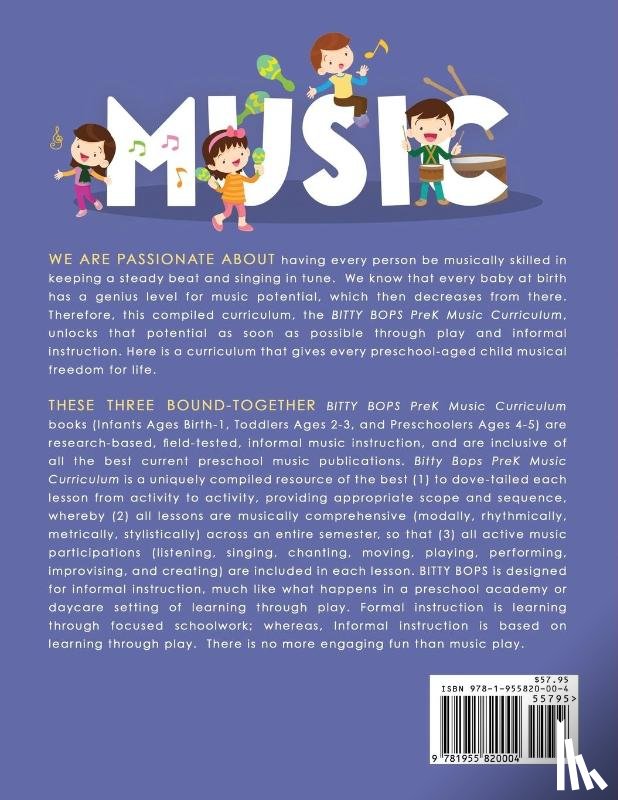 Knauss, David E - BITTY BOPS PreK Music Curriculum