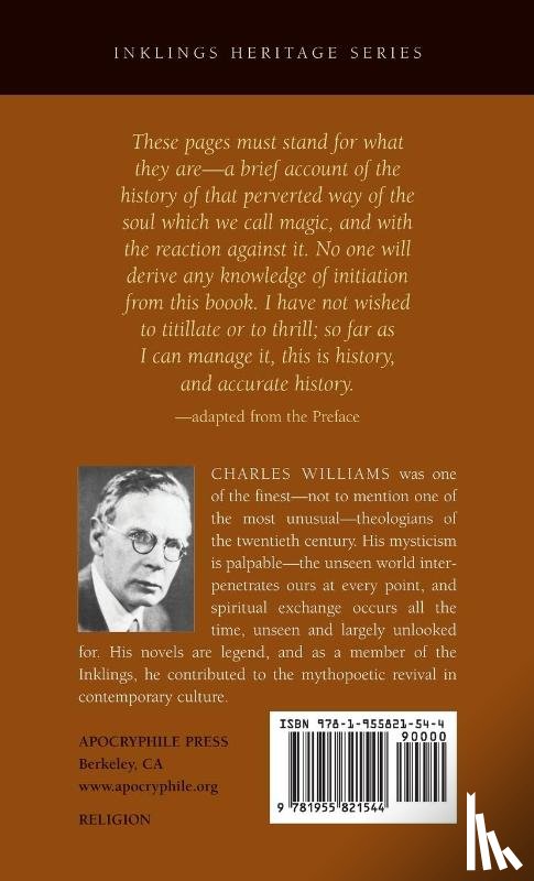 Williams, Charles (University of Washington Tacoma) - Witchcraft