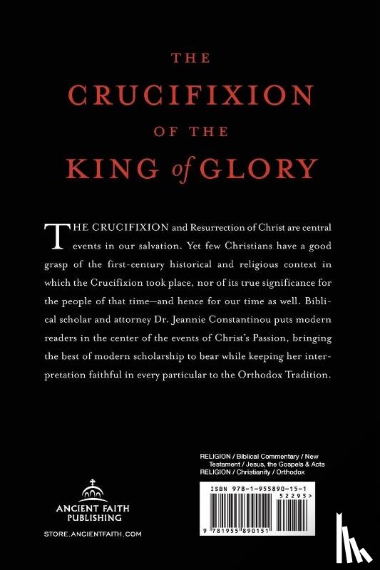 Constantinou, Eugenia Scarvelis - The Crucifixion of the King of Glory