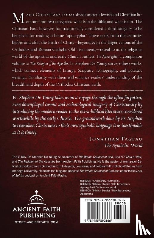 de Young, Stephen - Apocrypha