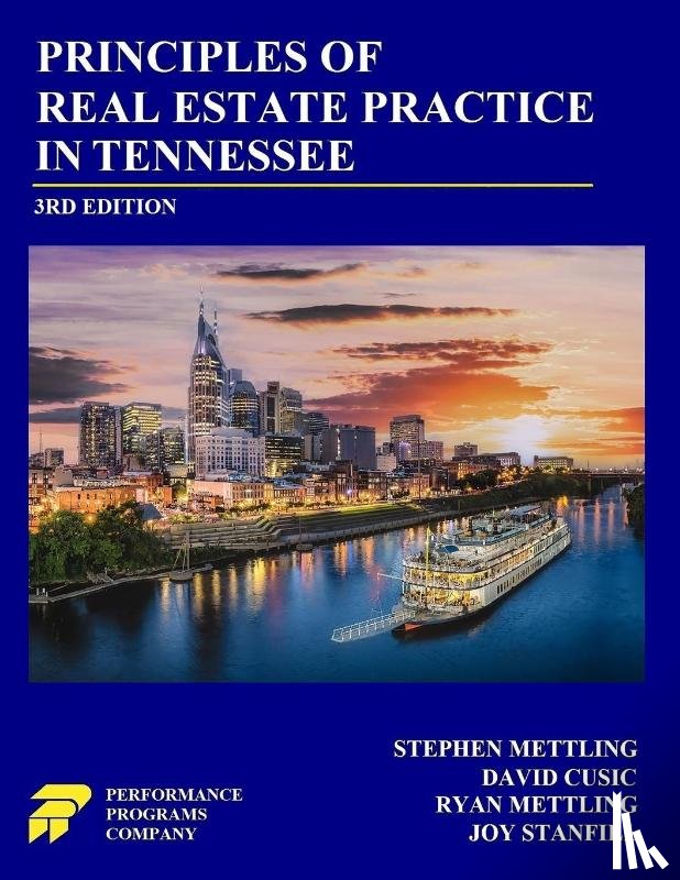 Mettling, Stephen, Cusic, David, Mettling, Ryan - Principles of Real Estate Practice in Tennessee