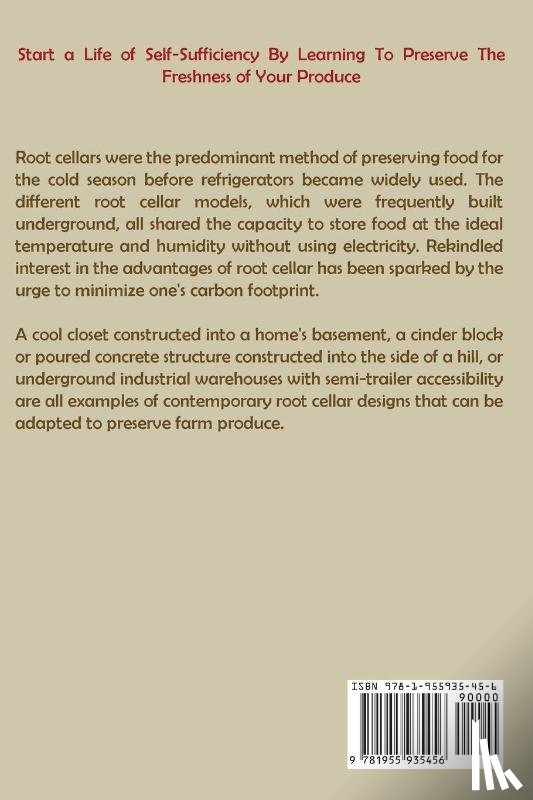 Begum, Fiona - Root Cellar Construction Handbook