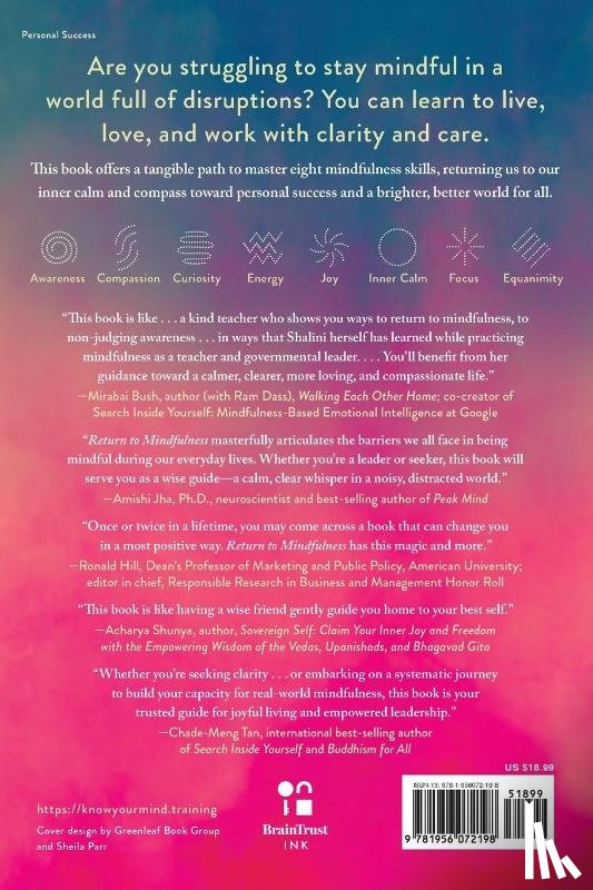 Bahl, Shalini - Return to Mindfulness