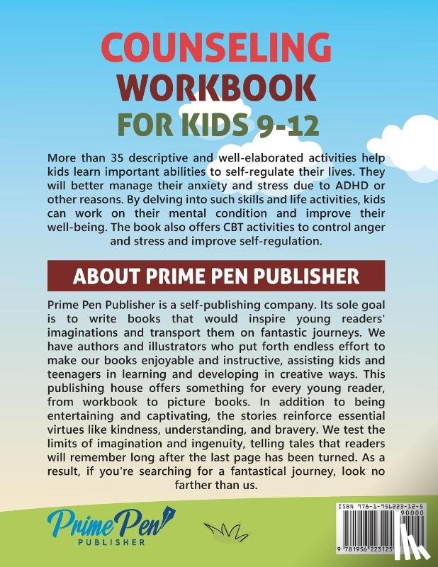 Publisher, Prime Pen, D., Carol - COUNSELING WORKBOOK FOR KIDS 9-12