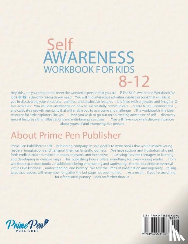 Publisher, Prime Pen, O'Reilly, M. - Self-awareness Workbook for Kids 8-12