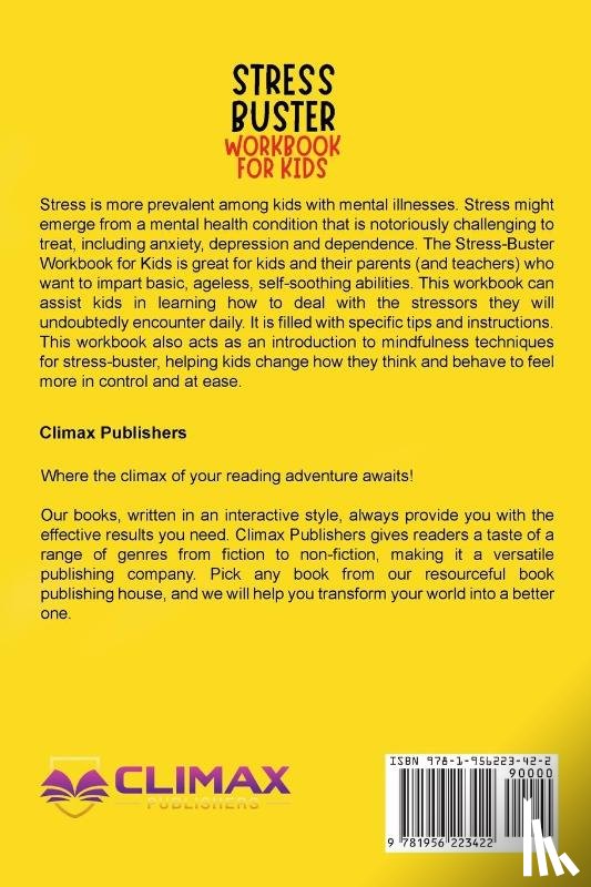 Publishers, Climax, Erickson, D. - STRESS-BUSTER WORKBOOK FOR KIDS