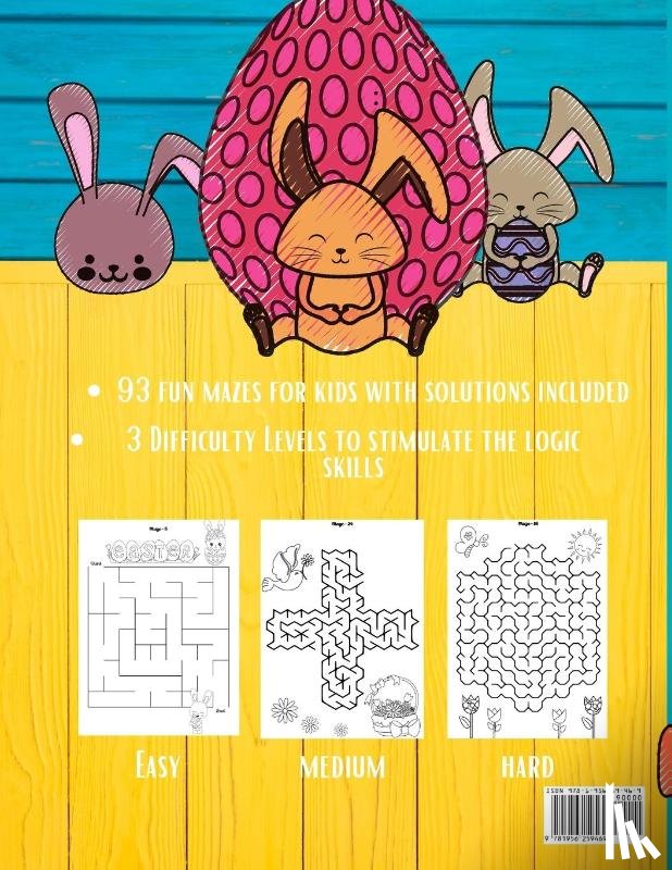 Read Me Press, Pick Me - Easter Mazes Book For Kids