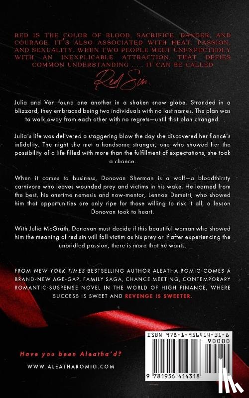 Romig, Aleatha - Red Sin