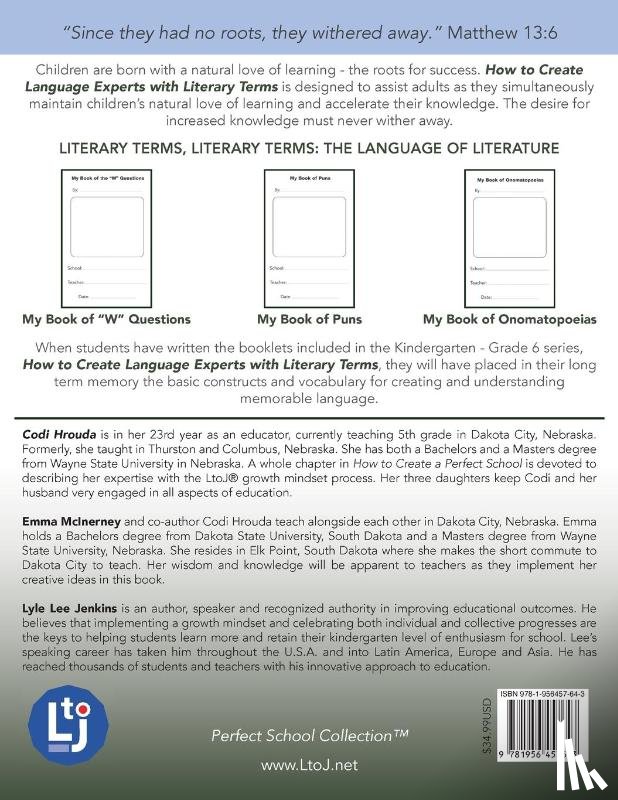 Hrouda, Codi, McInerney, Emma, Jenkins, Lyle Lee - How to Create Language Experts with Literary Terms