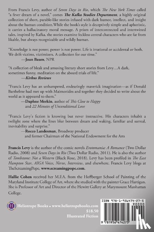 Levy, Francis - The Kafka Studies Department