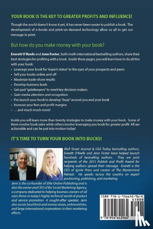 O'Keefe, Everett, Foster, Jenn - Books to Bucks