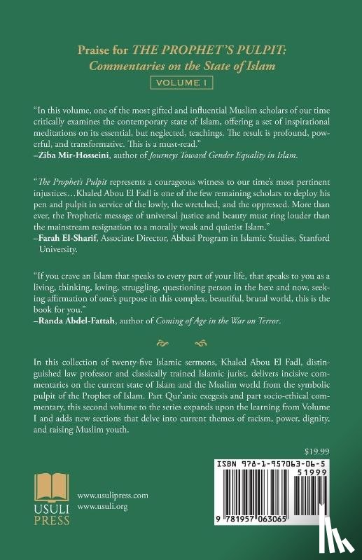 Abou El Fadl, Khaled - The Prophet's Pulpit