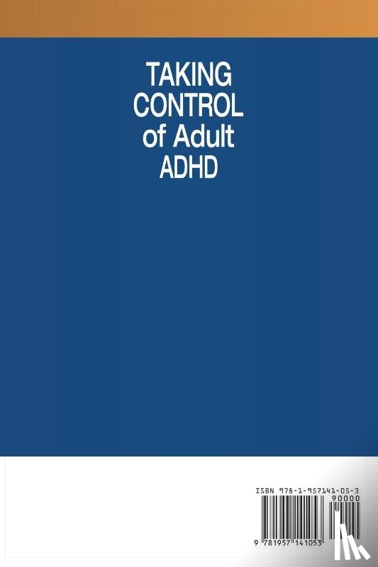 Gillen, Joanne - TAKING CONTROL OF ADULT ADHD