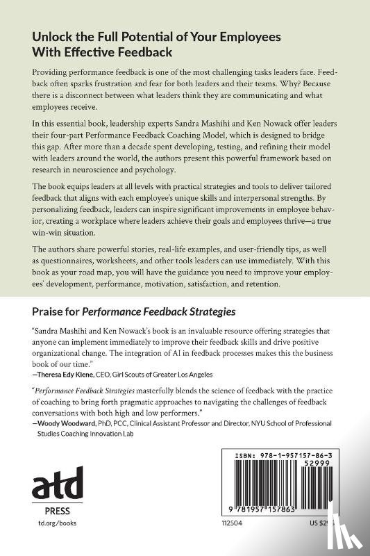 Mashihi, Sandra, Nowack, Kenneth M. - Performance Feedback Strategies