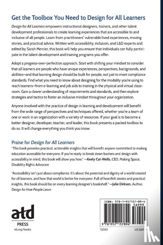  - Design for All Learners