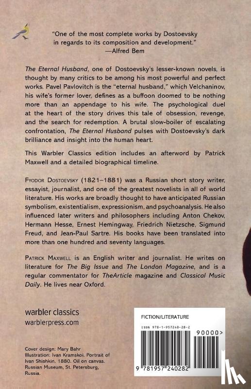 Dostoevsky, Fyodor - The Eternal Husband (Warbler Classics Annotated Edition)