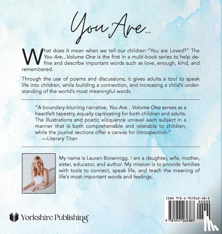 Brownrigg, Lauren - You Are