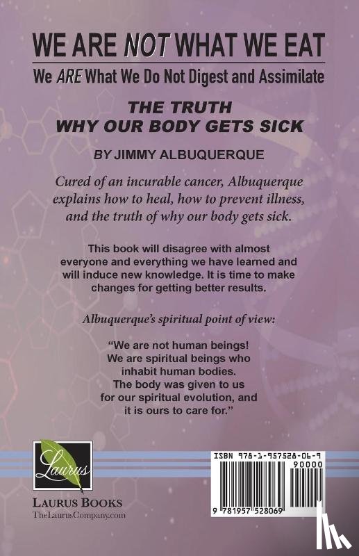 Albuquerque, Jimmy - We Are Not What We Eat