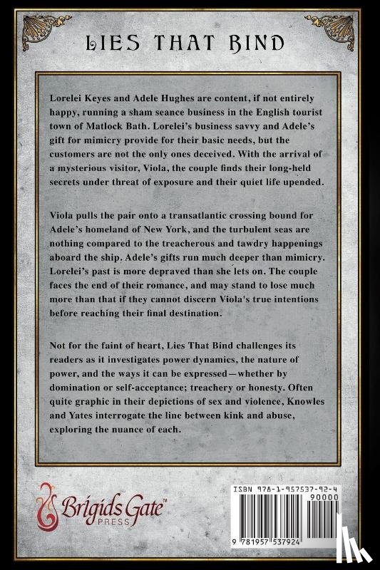 Knowles, Rae, Yates, April - Lies that Bind