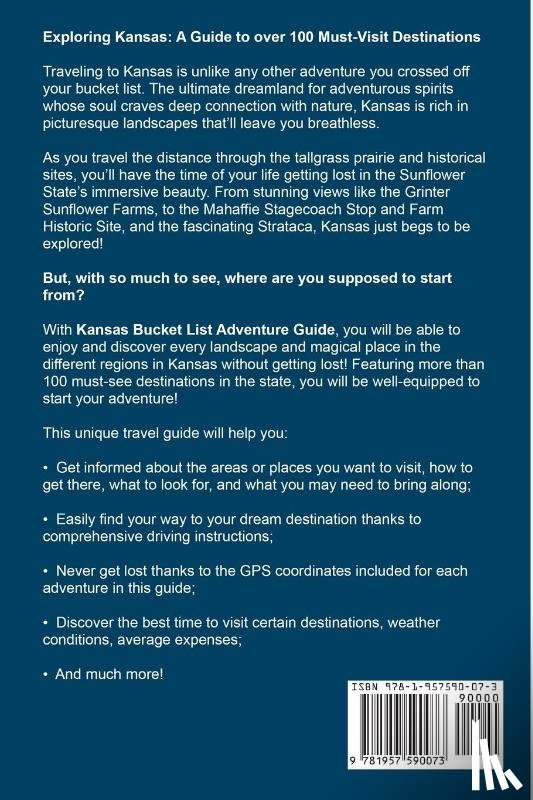 Huber, Douglas - Kansas Bucket List Adventure Guide
