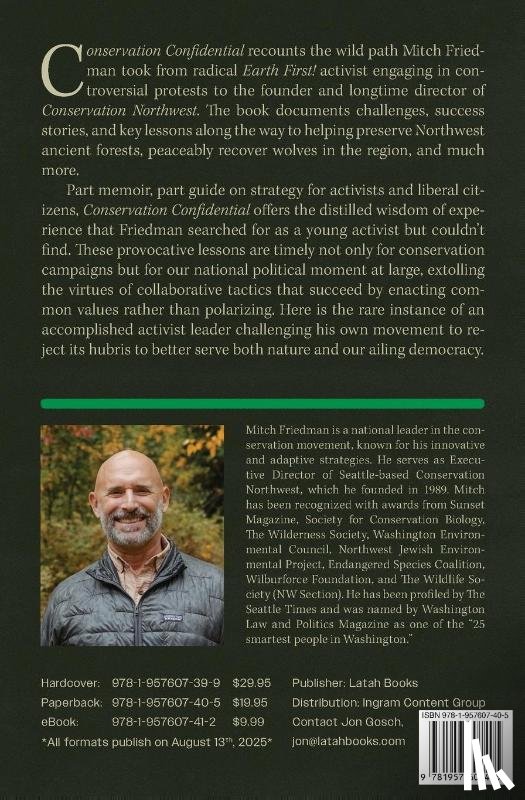 Friedman, Mitch - Conservation Confidential