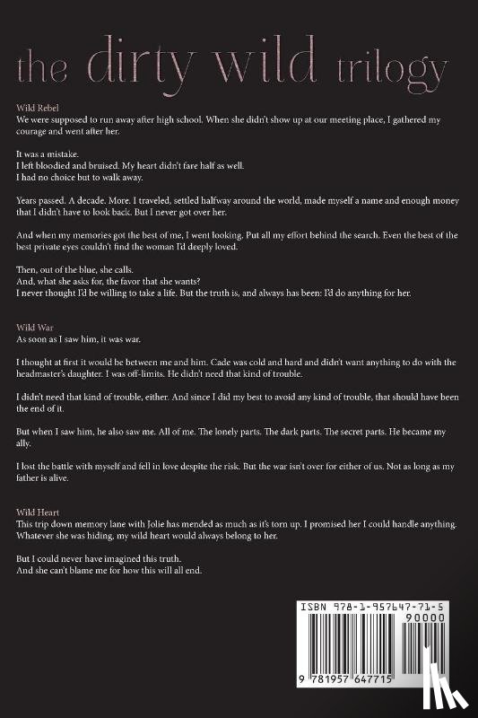 Paige, Laurelin - Dirty Wild Trilogy