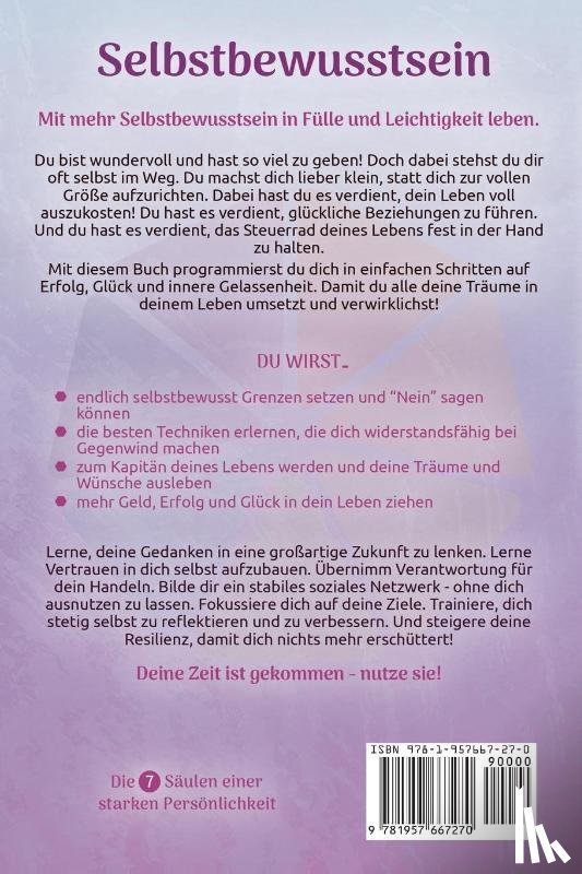 Engels, Saskia - Selbstbewusstsein - Die 7 Säulen einer starken Persönlichkeit