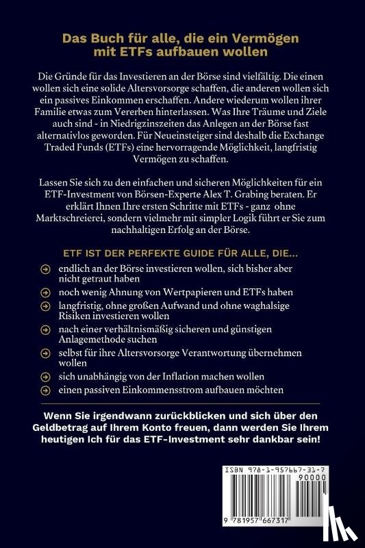 Grabing, Alex T. - Reich mit ETFs - Die 4 Säulen des Investierens