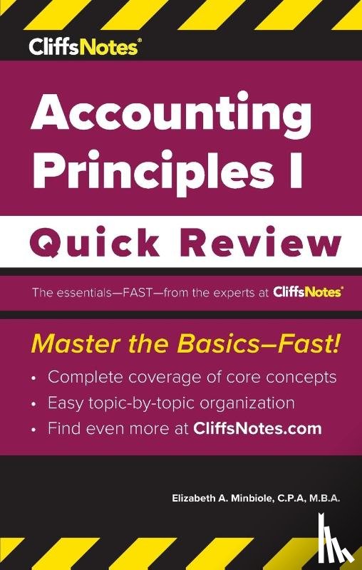 Minbiole, Elizabeth A. - CliffsNotes Accounting Principles I