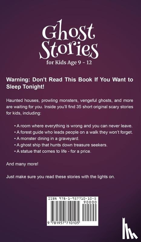 Tate, Bernard - Ghost Stories for Kids Age 9 - 12