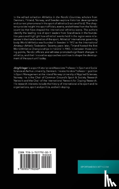 Krieger, Jörg - Athletics in the Nordic Countries