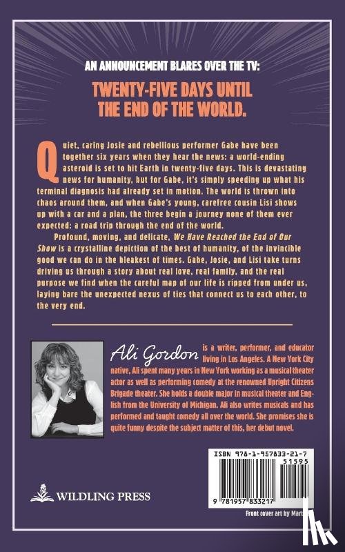 Gordon, Ali - We Have Reached the End of Our Show