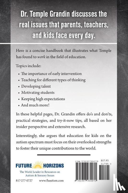 Grandin, Temple - Autism & Education: the Way I See It