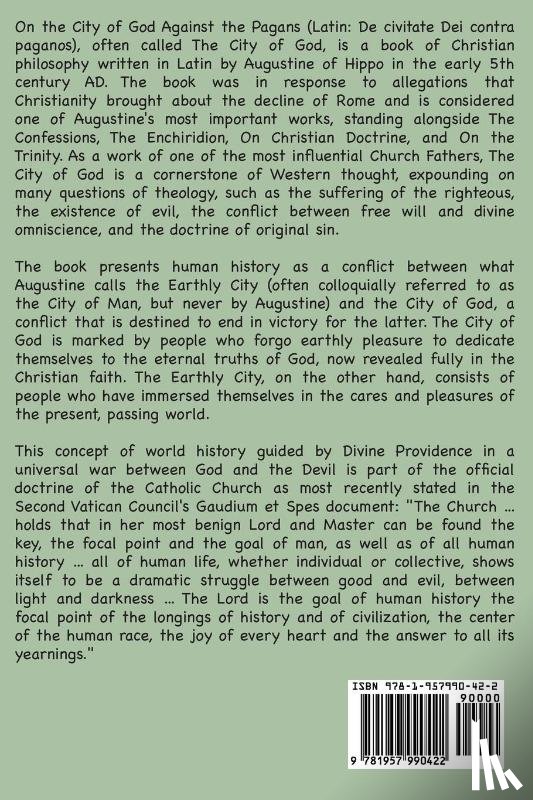 Augustine, Aurelius - The City of God