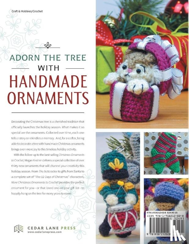 Kreiner, Megan - More Christmas Ornaments to Crochet