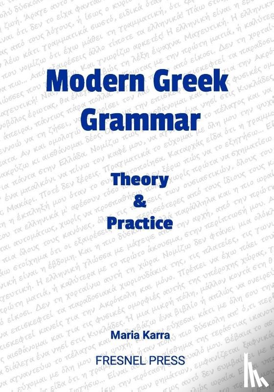 Karra, Maria - Modern Greek Grammar Theory and Practice