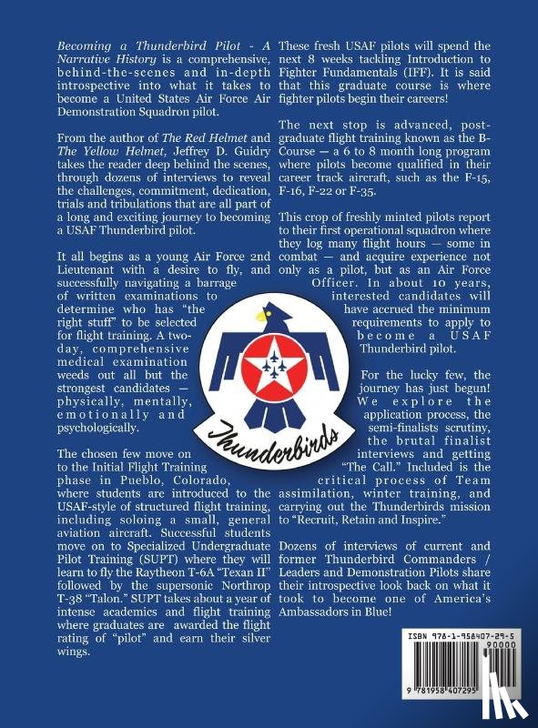 Guidry, Jeffrey D. - Becoming a Thunderbird Pilot