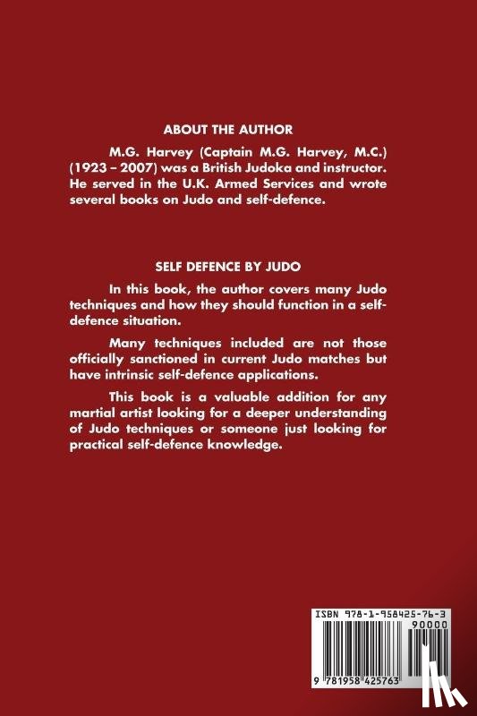 Harvey, M. G. - Self-Defence by Judo