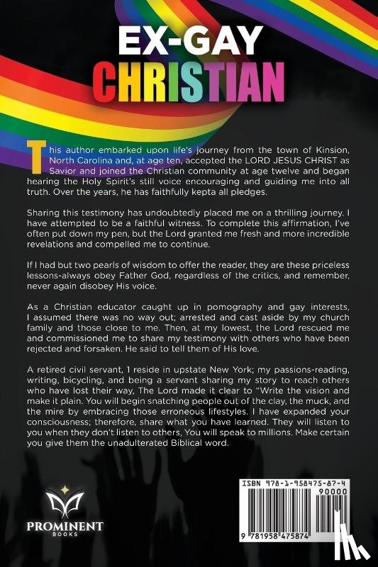 Williams, Robert - Ex-Gay Christian